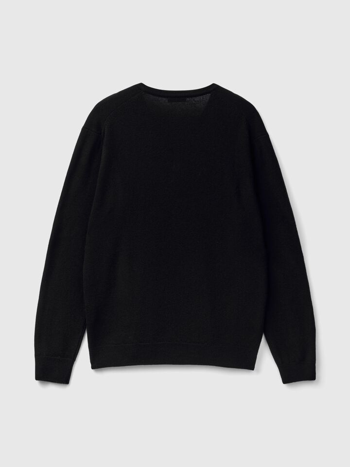 V NECK SWEATER L/S Men image number 5